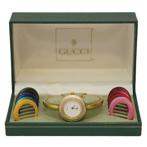 gucci changeable bezel watch.